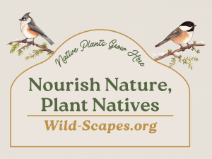 Nourish Nature, Plant Natives | Tufted Titmouse and Black Capped Chickadee V2
