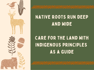 Native Roots Run Deep and Wide V1